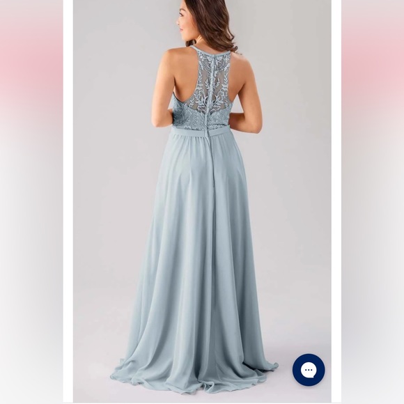 Kennedy Blue | Blush Pink | Jasmine Beaded Bridesmaid Dress - Picture 2 of 12